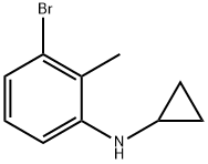 245765-58-6 3-bromo-N-cyclopropyl-2-methylaniline