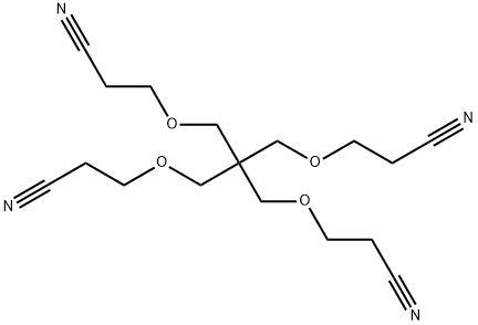 Tetra(Cyanoethoxymethyl) Methane Structure