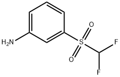3-(Difluoro-methanesulfonyl)-phenylamine 구조식 이미지