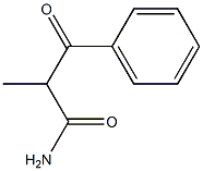 Benzenepropanamide, a-methyl-b-oxo- Structure