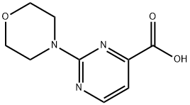 2-morpholinopyrimidine-4-carboxylic acid Structure