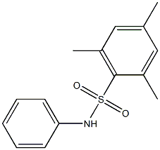 Benzenesulfonamide,2,4,6-trimethyl-N-phenyl- 구조식 이미지