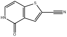 4-oxo-4,5-dihydrothieno[3,2-c]pyridine-2-nitrile Structure
