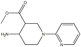 4-Amino-3,4,5,6-tetrahydro-2H-[1,2]bipyridinyl-5-carboxylic acid methyl ester Structure