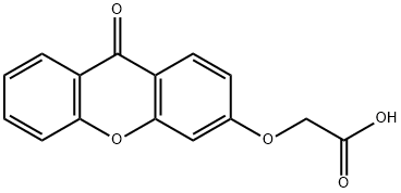 2-((9-Oxo-9H-xanthen-3-yl)oxy)acetic acid Structure