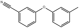 Benzonitrile, 3-(3-methylphenoxy)- Structure