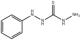 Carbonothioicdihydrazide, 2-phenyl- 구조식 이미지