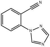 Benzonitrile, 2-(1H-1,2,4-triazol-1-yl)- Structure