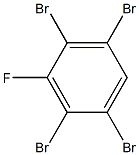 1,2,4,5-tetrabromo-3-fluorobenzene Structure