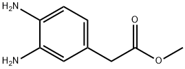 METHYL 2-(3,4-DIAMINOPHENYL)ACETATE 구조식 이미지