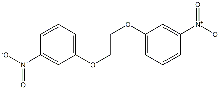 Benzene,1,1'-[1,2-ethanediylbis(oxy)]bis[3-nitro- Structure