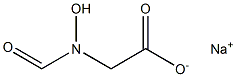 Glycine,N-formyl-N-hydroxy-, monosodium salt (8CI,9CI) Structure