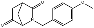 (1S,4R)-2-(4-methoxybenzyl)-2-azabicyclo[2.2.1]heptane-3,6-dione Structure