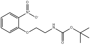 tert-Butyl (2-(2-nitrophenoxy)ethyl)carbamate 구조식 이미지