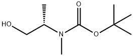 N-Boc-(S)-2-(methylamino)propan-1-ol 구조식 이미지