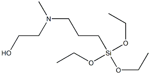 Ethanol, 2-[methyl[3-(triethoxysilyl)propyl]amino]- 구조식 이미지