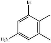 3-BROMO-4,5-DIMETHYLANILINE 구조식 이미지
