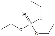 Phosphoroselenoic acid,O,O,O-triethyl ester 구조식 이미지