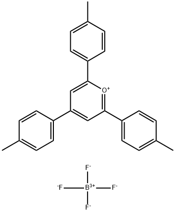 Pyrylium, 2,4,6-tris(4-methylphenyl)-, tetrafluoroborate(1-) 구조식 이미지