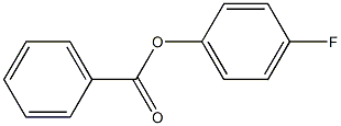 Phenol, 4-fluoro-,1-benzoate Structure