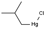 Mercury,chloro(2-methylpropyl)- Structure