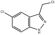 5-Chloro-3-(chloromethyl)-1h-indazole 구조식 이미지