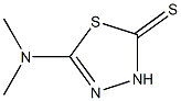 1,3,4-Thiadiazole-2(3H)-thione,5-(dimethylamino)- 구조식 이미지
