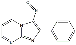 Imidazo[1,2-a]pyrimidine,3-nitroso-2-phenyl- Structure