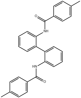 N,N'-2,2'-biphenyldiylbis(4-methylbenzamide) Structure