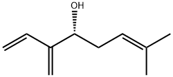 (R)-2-methyl-6-methyleneocta-2,7-dien-4-ol Structure