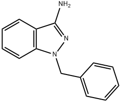 1H-Indazol-3-amine, 1-(phenylmethyl)- Structure