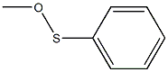 Benzenesulfenic acid,methyl ester 구조식 이미지