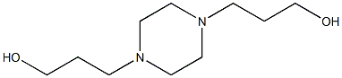 1,4-Piperazinedipropanol Structure