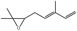 Oxirane, 2,2-dimethyl-3-[(2E)-3-methyl-2,4-pentadienyl]- Structure