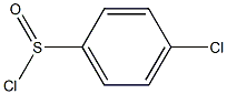 Benzenesulfinyl chloride, 4-chloro- Structure