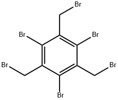 Benzene, 1,3,5-tribromo-2,4,6-tris(bromomethyl)- 구조식 이미지