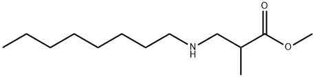 methyl 2-methyl-3-(octylamino)propanoate 구조식 이미지