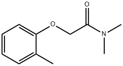 N,N-dimethyl-2-(2-methylphenoxy)acetamide Structure