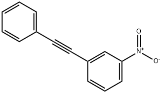 1-nitro-3-(phenylethynyl)benzene Structure