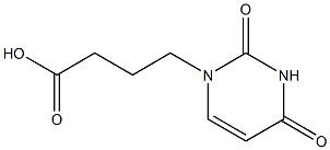1(2H)-Pyrimidinebutanoicacid, 3,4-dihydro-2,4-dioxo- 구조식 이미지