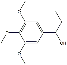 1-(3,4,5-Trimethoxyphenyl)Propan-1-Ol Structure