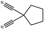 1,1-Cyclopentanedicarbonitrile 구조식 이미지