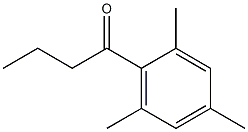 1-Butanone,1-(2,4,6-trimethylphenyl)- 구조식 이미지