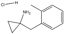 [1-(2-methylbenzyl)cyclopropyl]amine hydrochloride 구조식 이미지