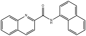 N-(naphthalen-1-yl)quinoline-2-carboxamide Structure