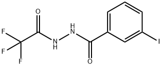 3-iodo-N'-(trifluoroacetyl)benzohydrazide Structure