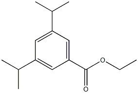 Ethyl 3,5-diisopropylbenzoate Structure