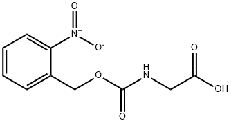 (((2-nitrobenzyl)oxy)carbonyl)glycine Structure