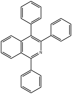 1,3,4-triphenylisoquinoline Structure