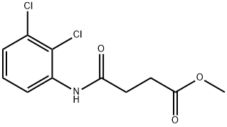 methyl 4-[(2,3-dichlorophenyl)amino]-4-oxobutanoate 구조식 이미지